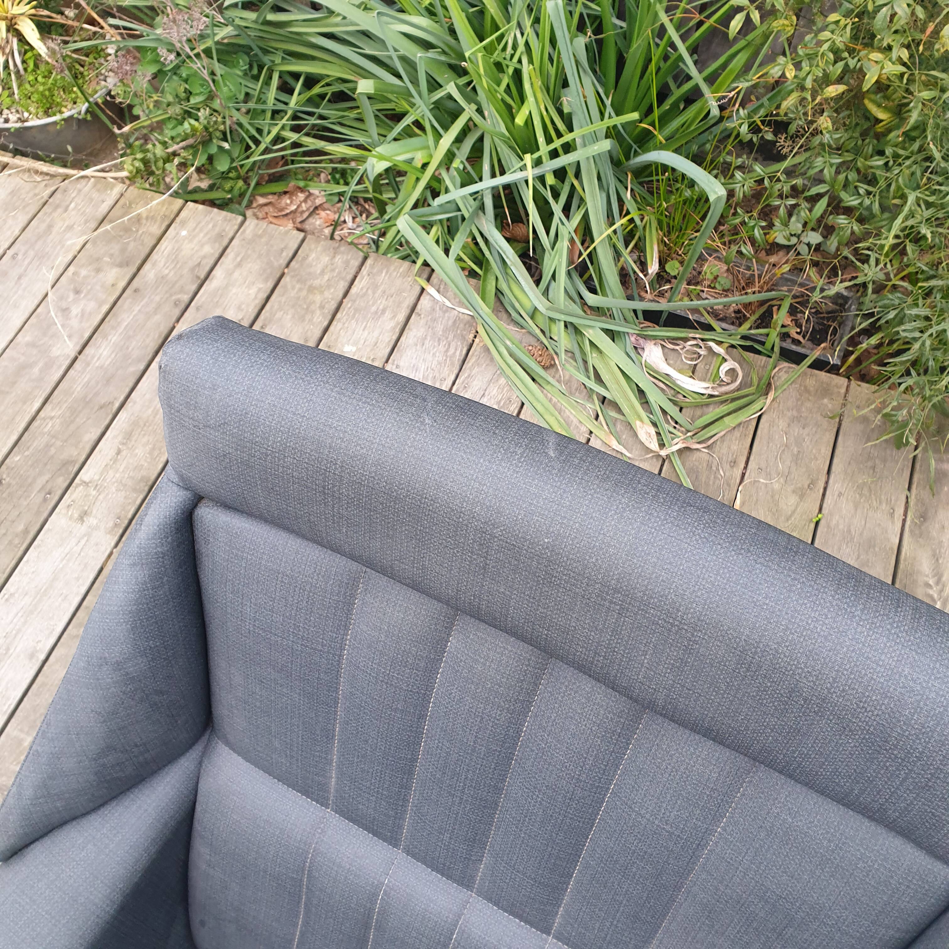 Pair of vintage modernist armchairs 50s