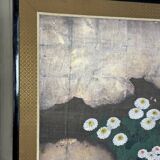 Rimpa-style Byobu screen, six panels, Japan, Meiji period