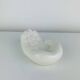 Vintage white ceramic catchall tray