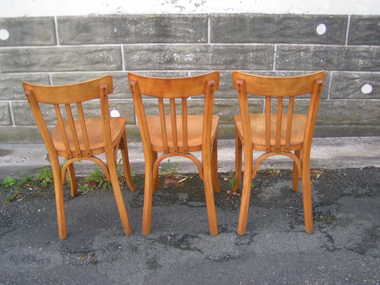 Set of 6 Baumann bistro chairs
