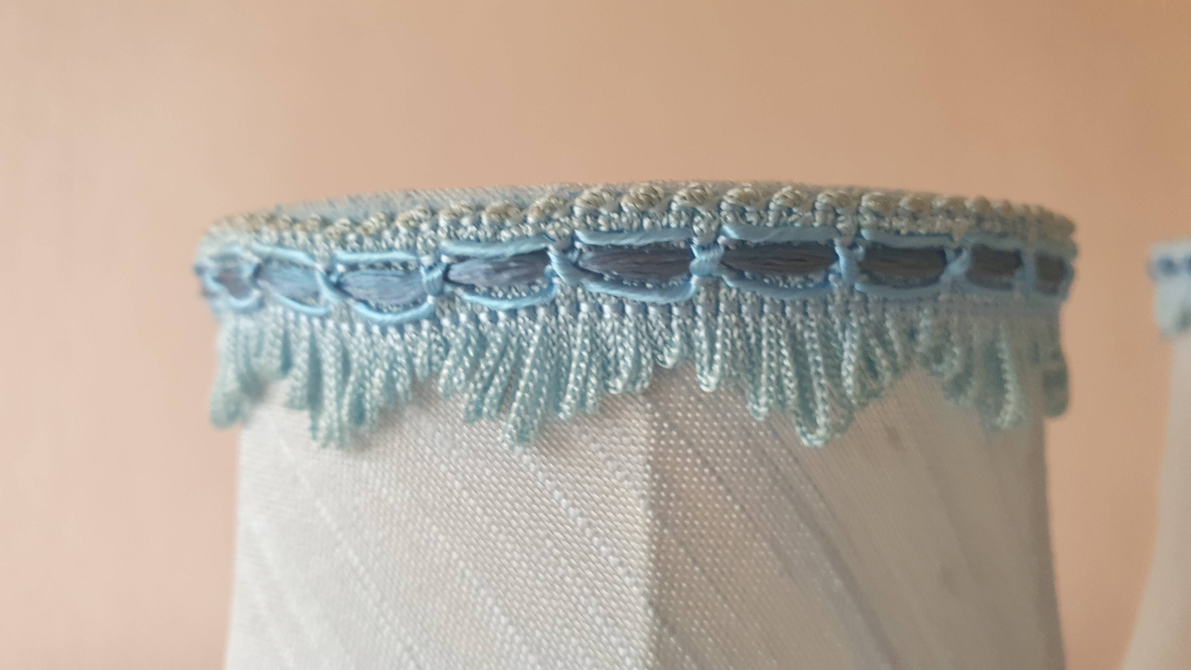 Set of 2 lampshades for wall lights