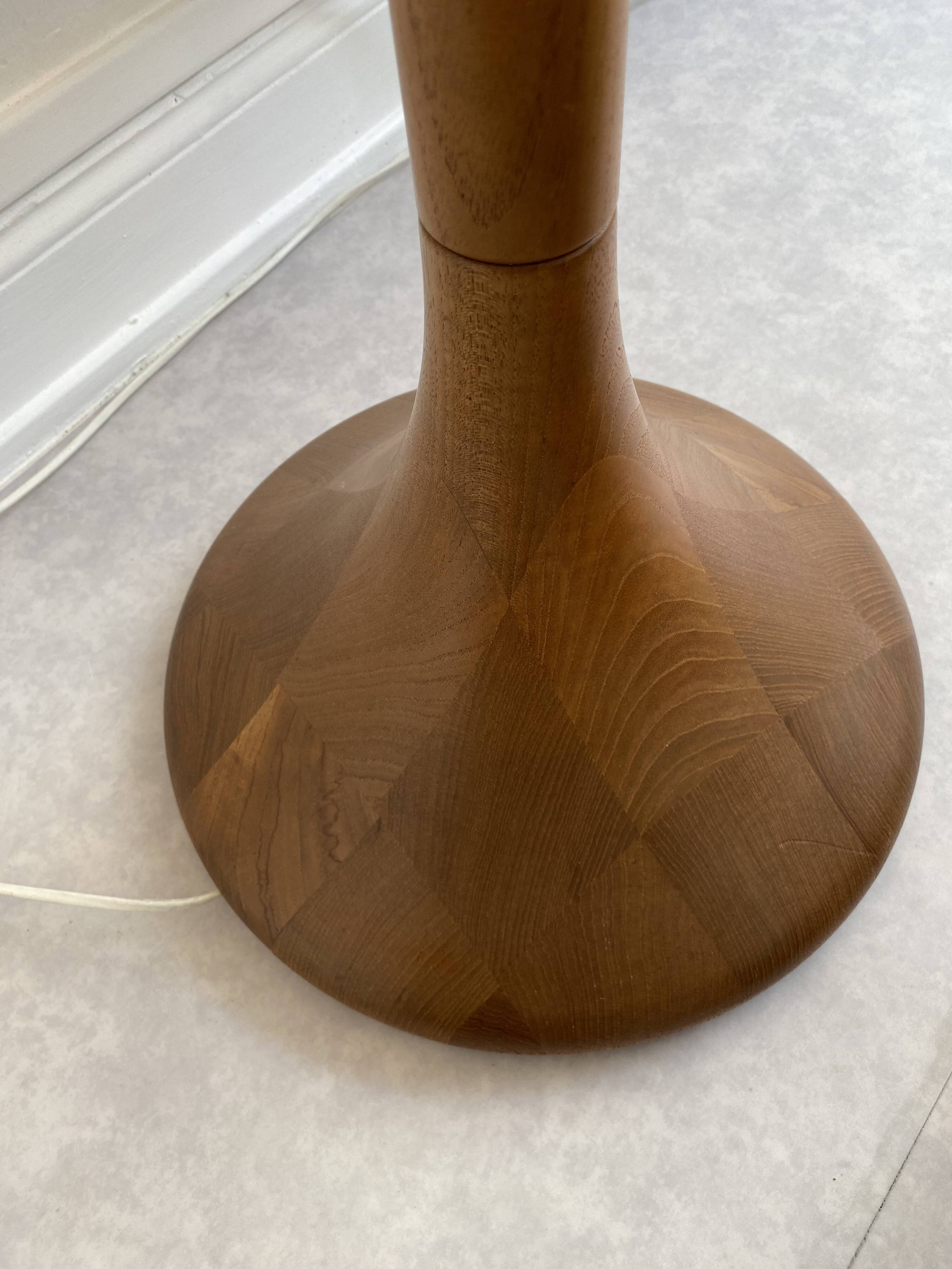 Dyrlund teak floor lamp, Denmark 1960s