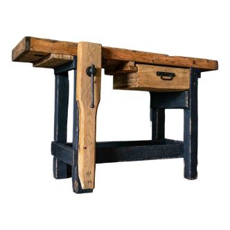 Old restored workbench
