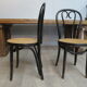 Pair of chairs bentwood black