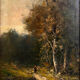Oil on canvas by Emile Godchaux - Painting