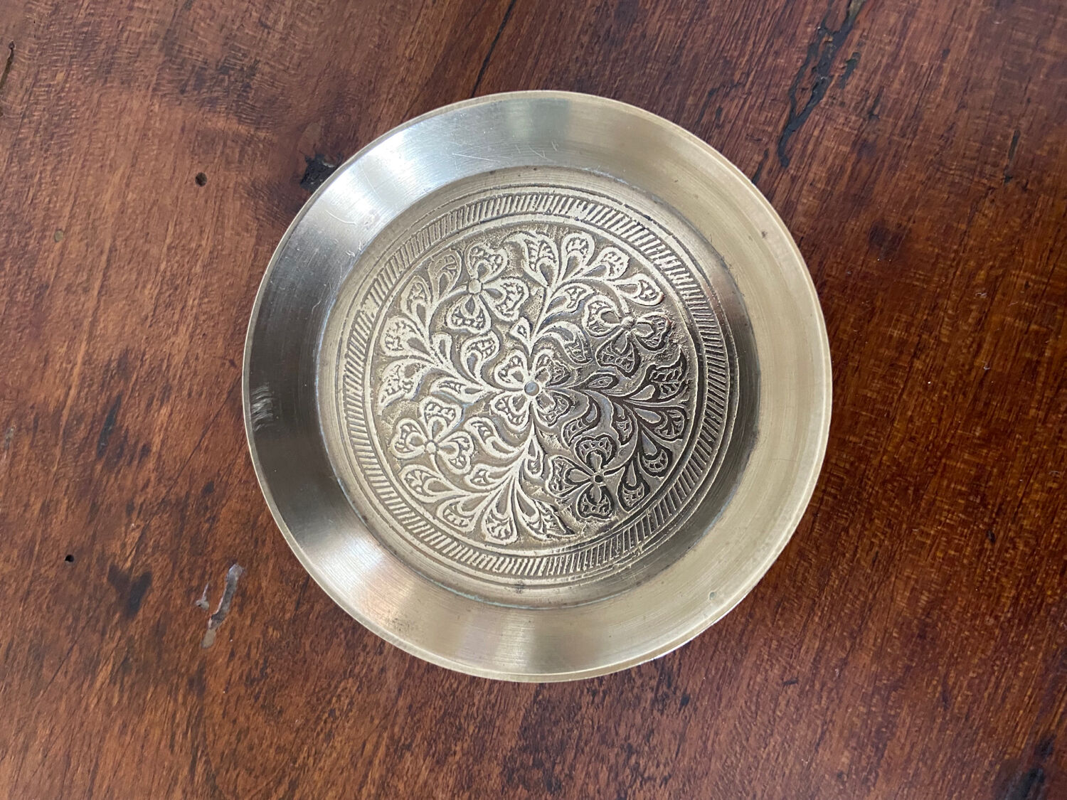 Brass bowl from India
