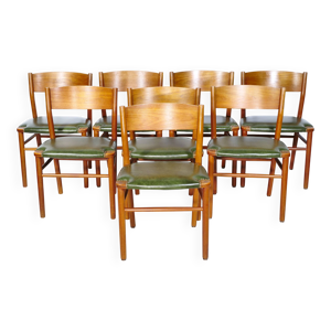 Chaises en teck par Georg