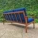 Mid Century 3-seater canapé in teak attributed to Arne Vodder.
