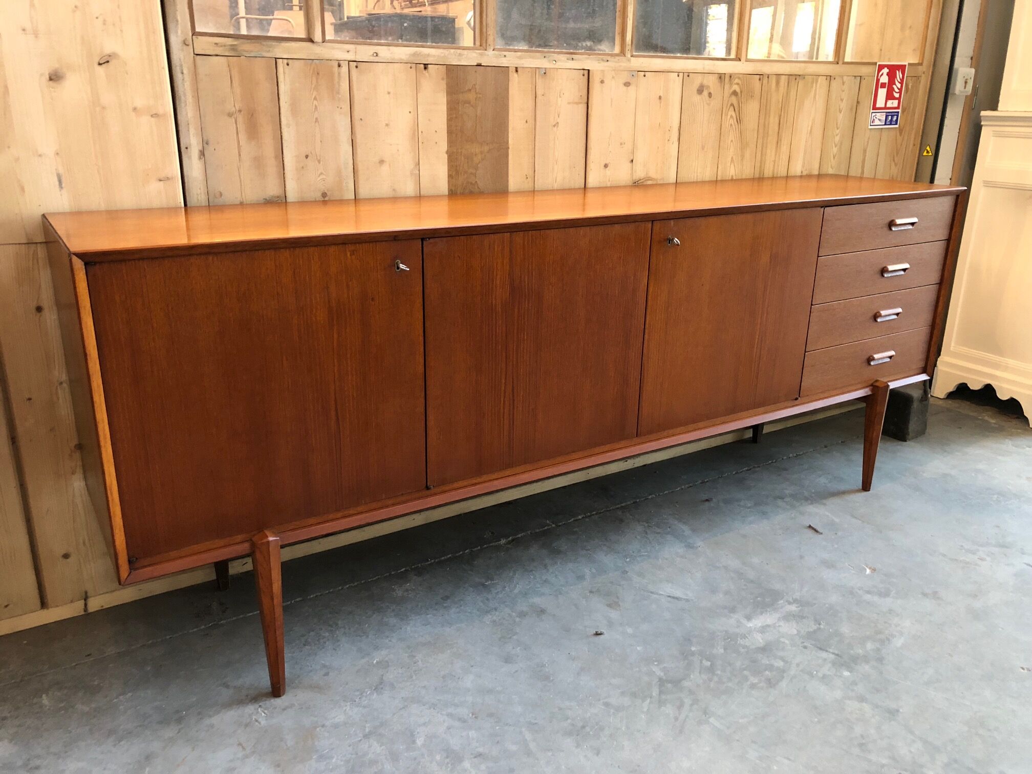 Scandinavian sideboard years 70