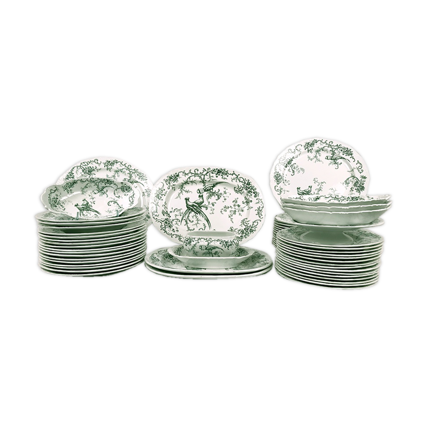 Cauldon England porcelain service