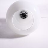 vintage white opaline lamp