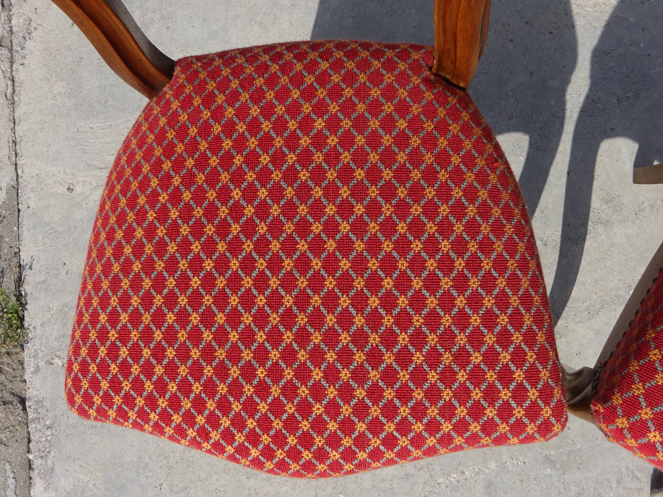 Restored Louis Philippe chairs, set of 2