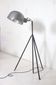 Industrial lamp with adjustable aluminum lampshade