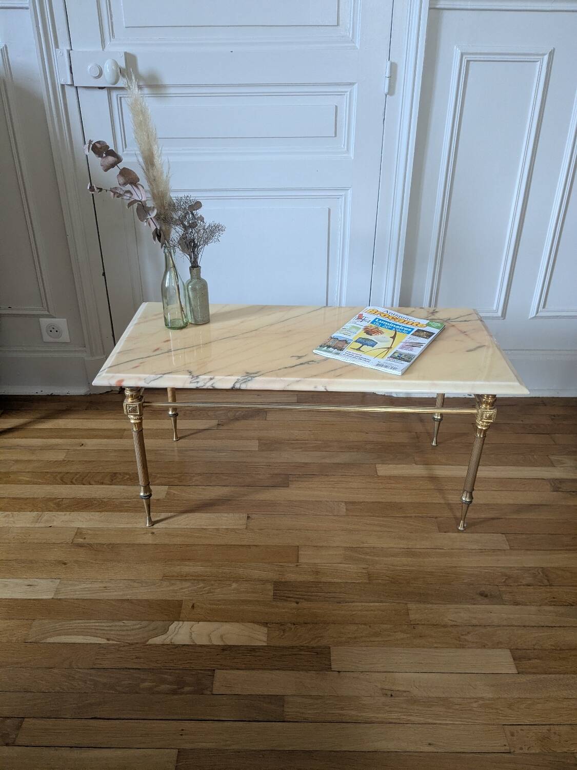 Marble coffee table