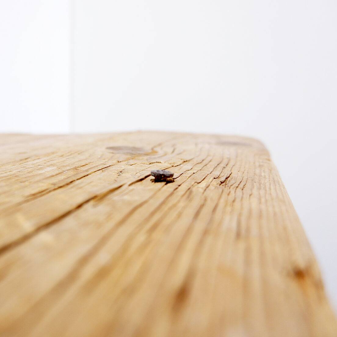 Large solid wood farmhouse table