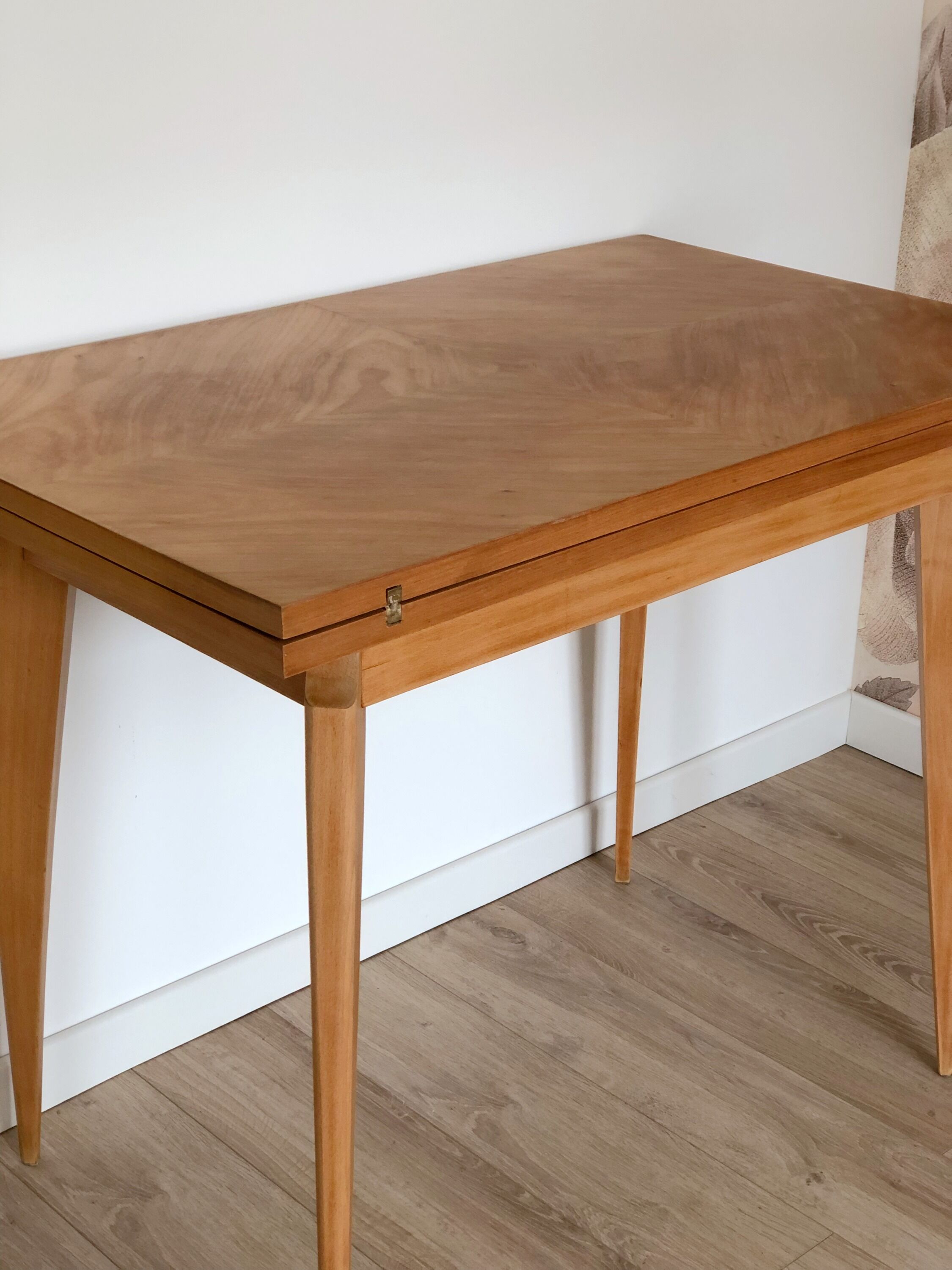 Table à manger extensible des années 60