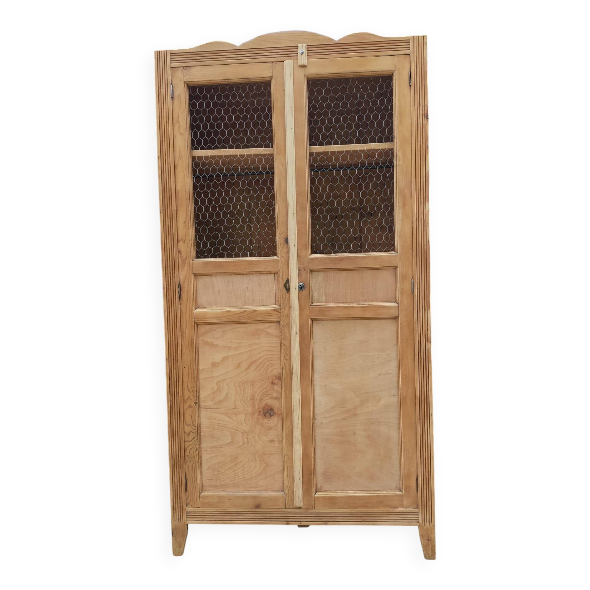 Renovated wooden wardrobe