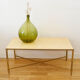 60s marble coffee table