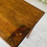 Wooden farmhouse console, circa 40's/50's