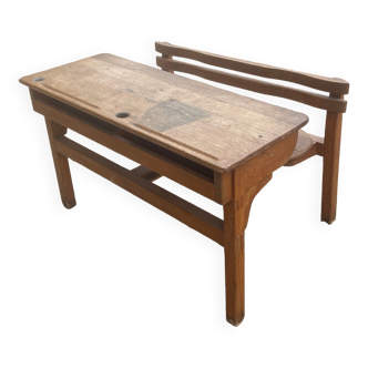 Solid wood desk