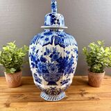 Delft potiche with lid – De Porceleyne Fles – blue decoration