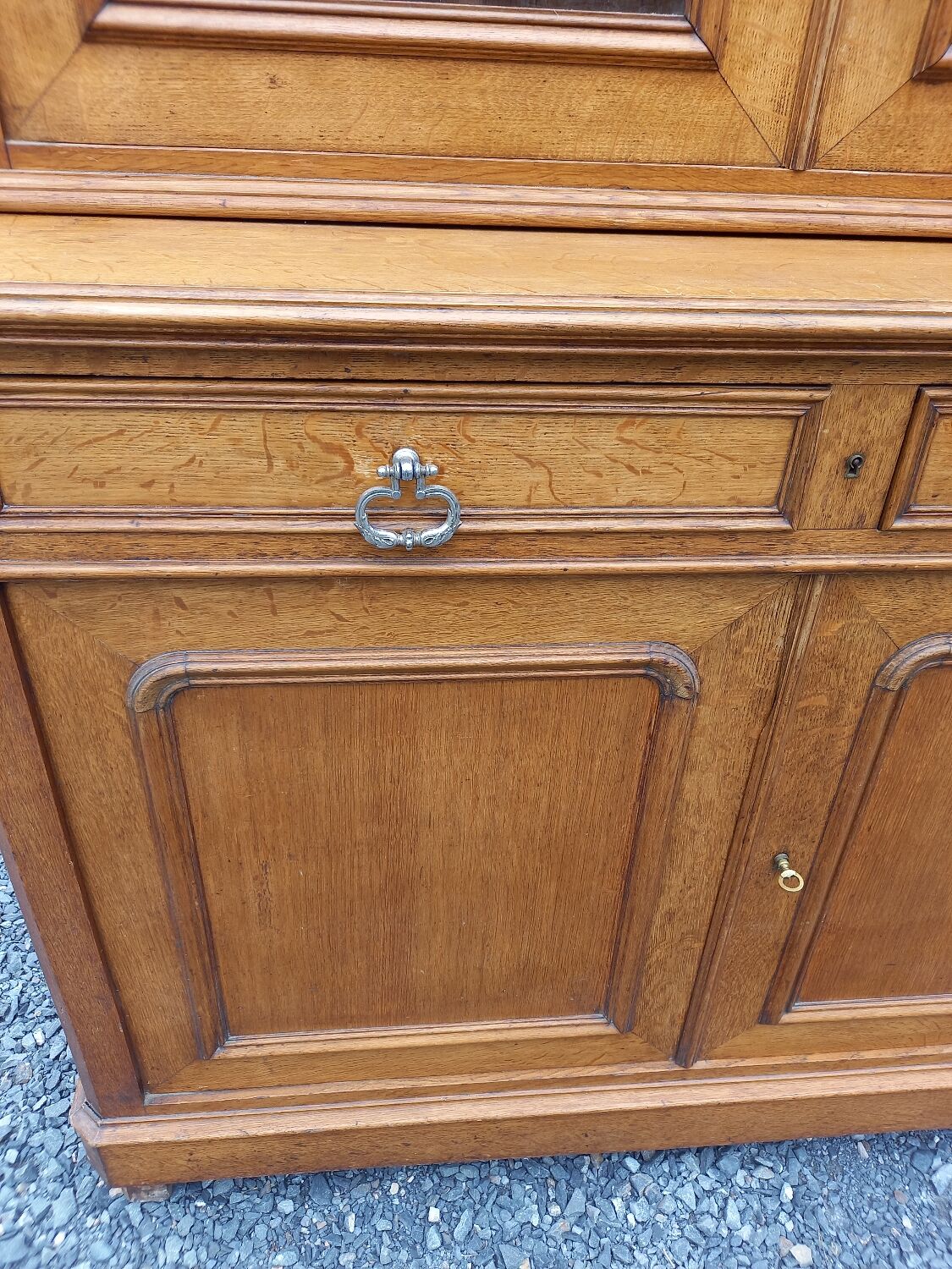 Solid oak sideboard 1900