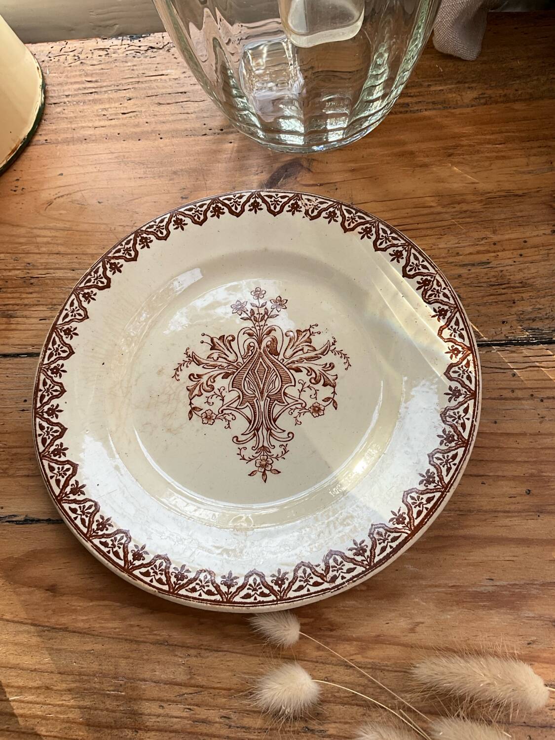 2 small plates 🍂 iron earth