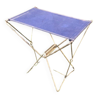 Vintage camping folding stool