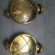 Wall sconces in brass style porthole, boat