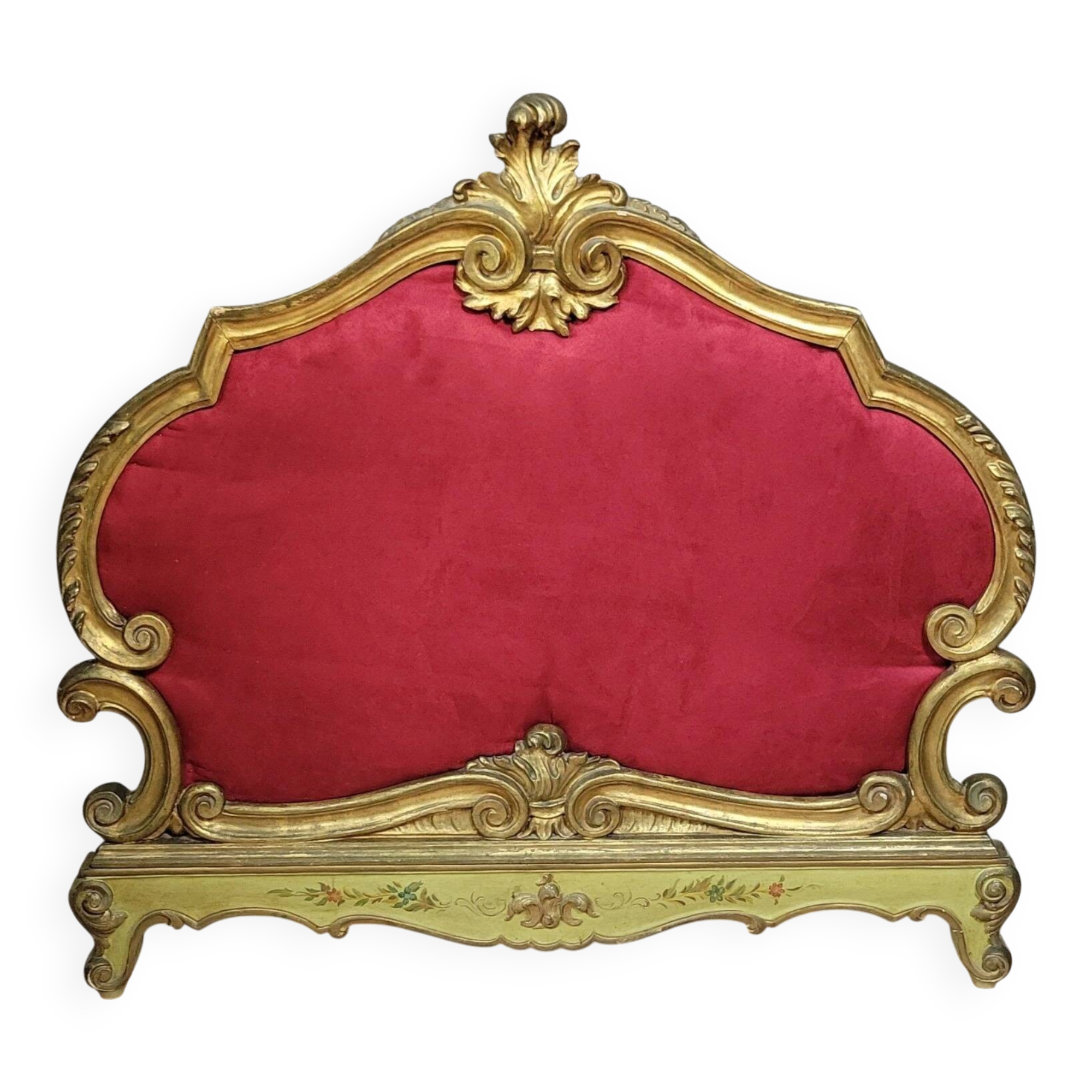 Elément de boiserie Venitien ( dessus de porte ) st. Louis XV baroque /bois