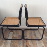 Pair of chairs Marcel Breuer Cesca S32
