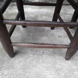 Mulched brutalist chairs, set of 6
