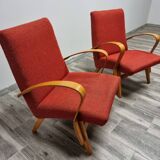 Pair of armchairs by Frantisek Jirak for tatra
