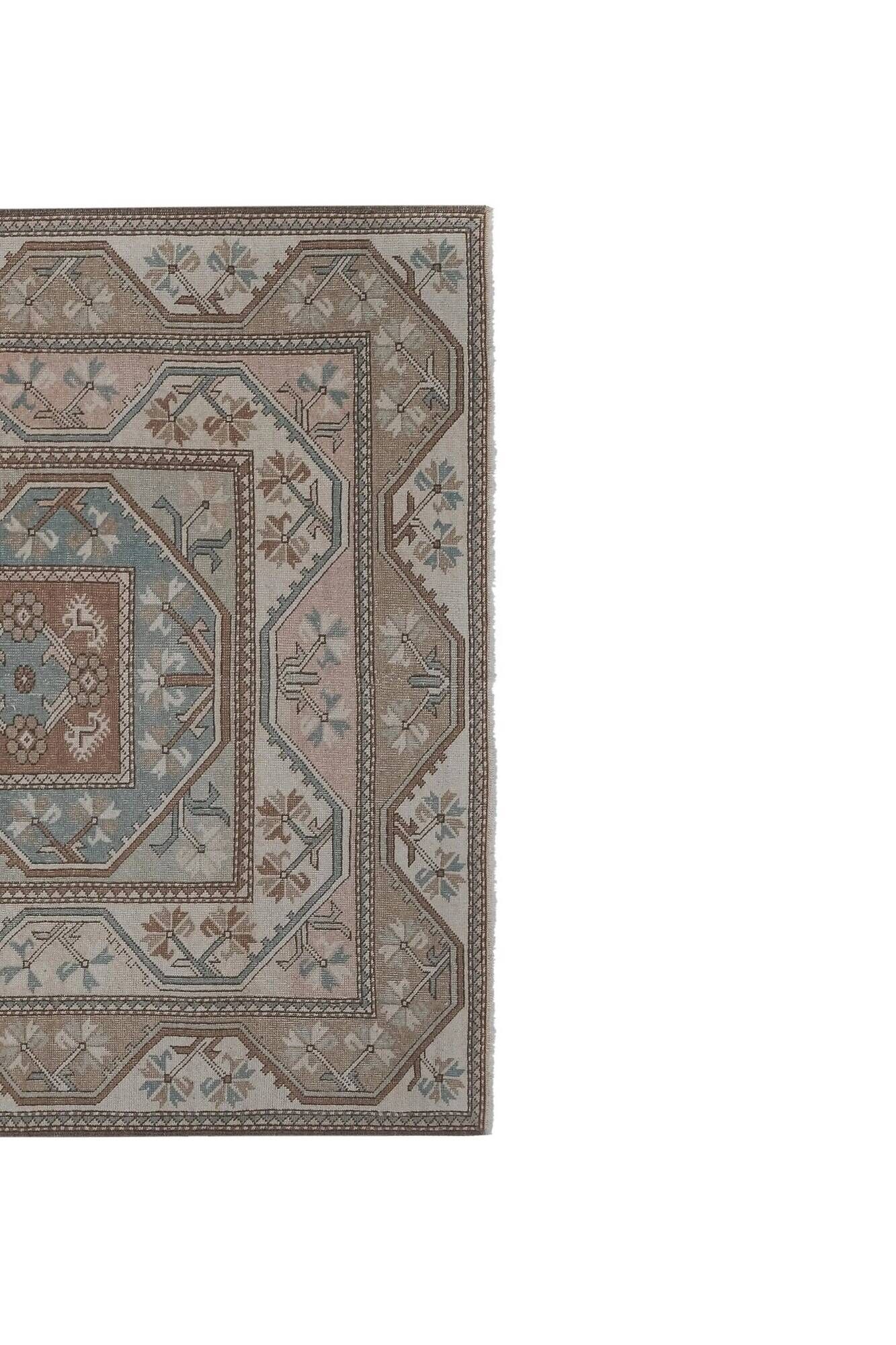 Tapis turc vintage fait main