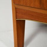 Swedish teak tallboy by Treman