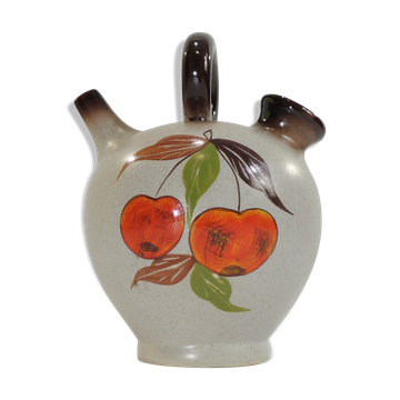 Jug/decanter/Gargoulette/glazed sandstone/vintage