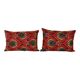 Set of 2 vintage Turkish cushion covers 41x56 cm
