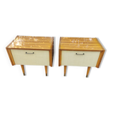 2 bedside tables