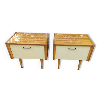 2 bedside tables