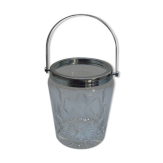 Crystal ice bucket