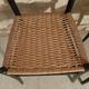 Pair of wooden chairs and rope Italy 1960
