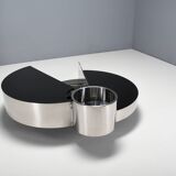 Rare Table Bar by Massimo Papiri for Mario Sabot, Italy 1970s