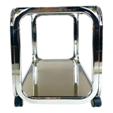 Seventies tubular serving trolley