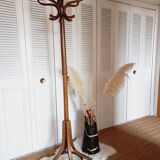 Porte-manteau perroquet vintage
