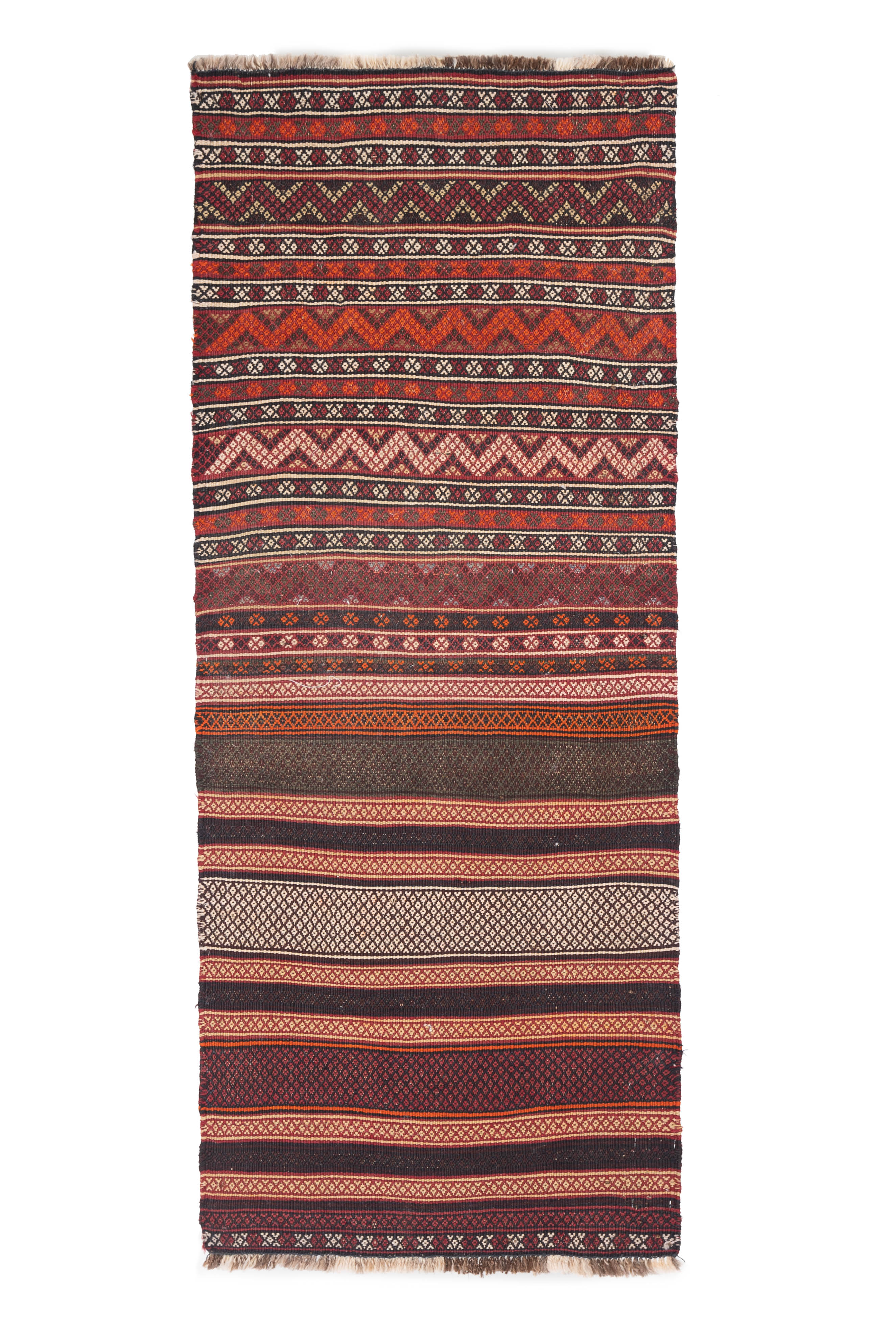 Vintage Iranian kilim corridor format 147 x 60 cm