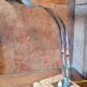 Antique Vintage Art Deco Chrome Metal Desk Lamp