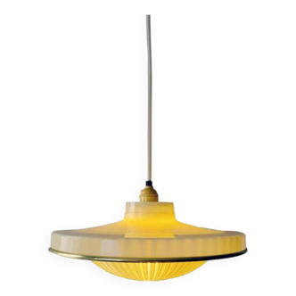 Vintage Scandinavian Pendant Lamp • UFO • Space Age • 1960