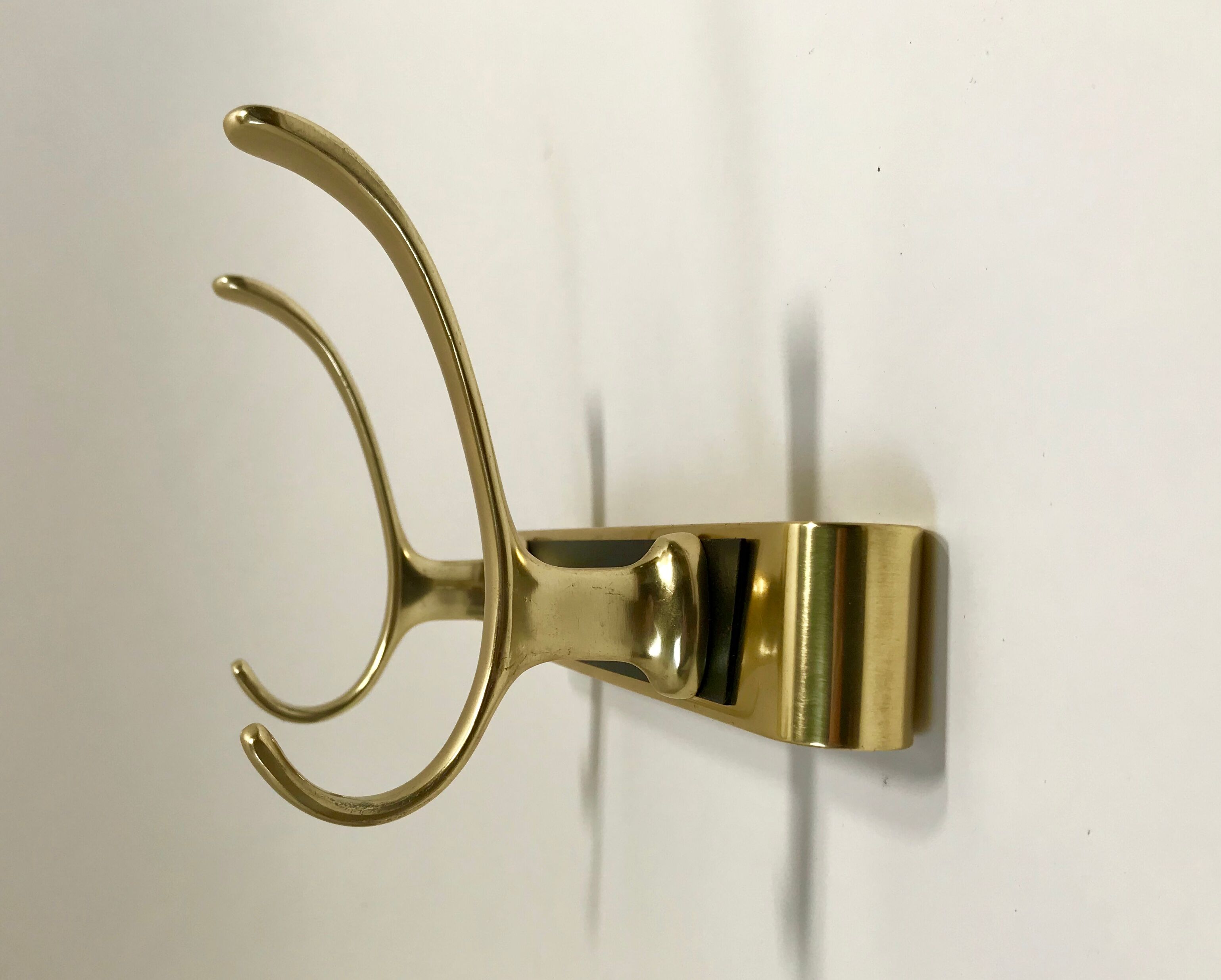 Pair of golden 60s patères