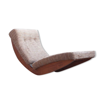 Chaise longue rembourrée