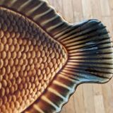 Assiettes et plat poisson Sarreguemines